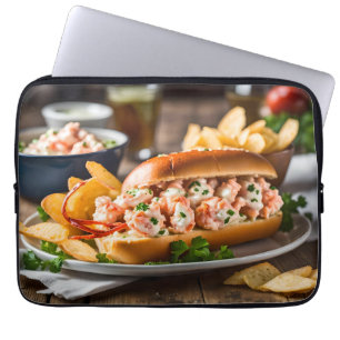 Lobster Roll And Potato Chips Laptop Sleeve