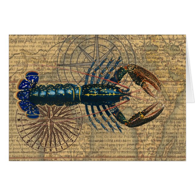 Lobster Shellfish Seafood Maine Classic Ocean (Front Horizontal)