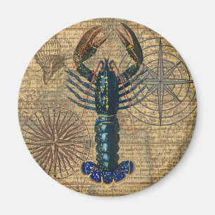 Lobster Shellfish Seafood Maine Classic Ocean Magnet