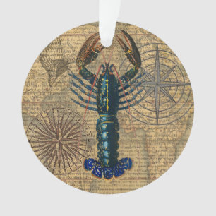 Lobster Shellfish Seafood Maine Classic Ocean Ornament