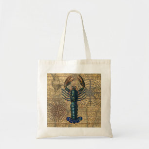 Lobster Shellfish Seafood Maine Classic Ocean Tote Bag