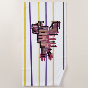 Lobster summer joy beach towel