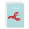 Lobster Thank You Note Card