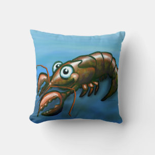 Lobster Throw Pillow
