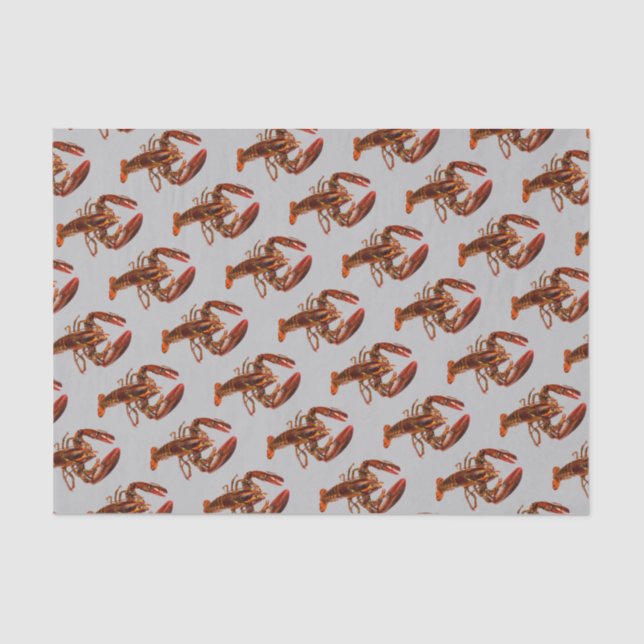 Lobster Tissue Paper (Front)