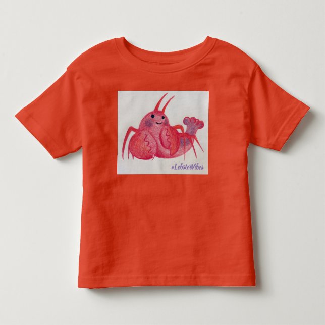 Lobster Vibes Tshirt (Front)