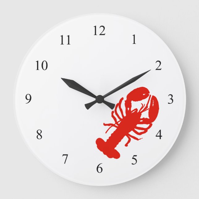 Lobster Wall Clock (Front)