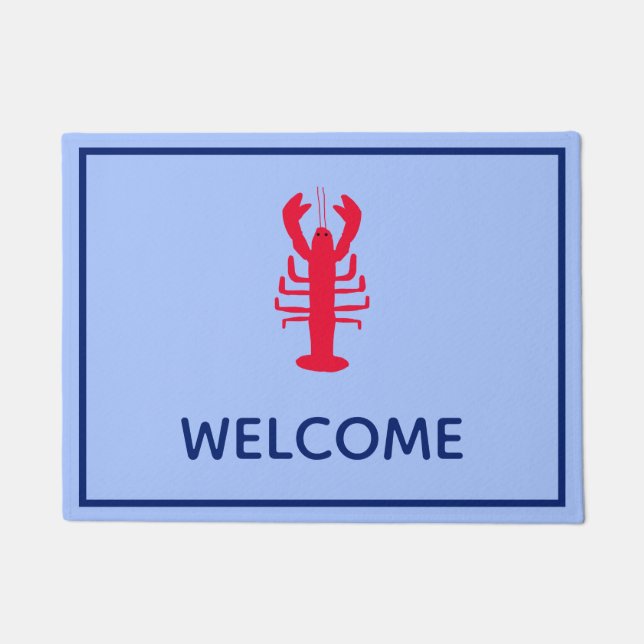 Lobster Welcome Mat (Front)