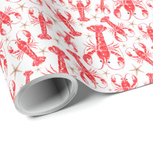 Lobster Wrapping Paper