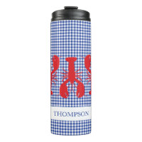 Lobsters Gingham NAME Coastal Family Reunion Fun