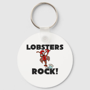Lobsters Rock Keychain