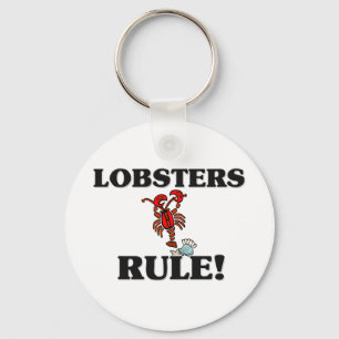 LOBSTERS Rule! Keychain