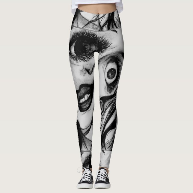 Loca Funky Leggings. Leggings (Front)