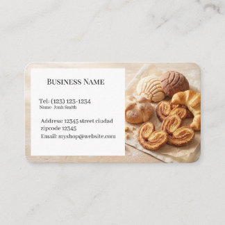 Local Business editable business card