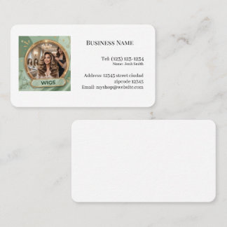 Local Business editable business card