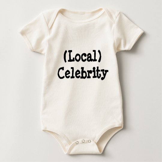 Local Celebrity Baby Bodysuit