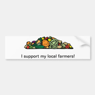 Local Farmer Bumper Sticker