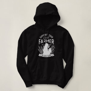 Local Farmer - Jim Guse - Ladies Hoodie