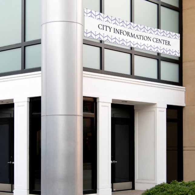 Local Information Center Custom Outdoor Banner (Outside Building)