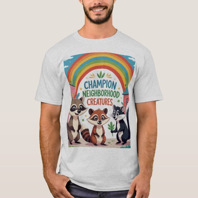 Local Paws and Claws T-Shirt (Front)