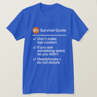 Local Rules | NYC subway humour T-Shirt