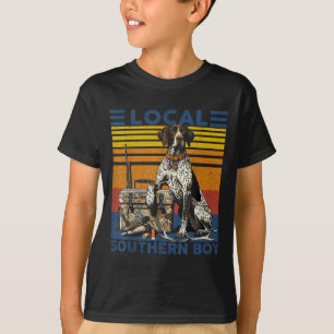 Local Southern Duck Hunting Dog Black Lab Outdoor T-Shirt