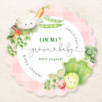 Locally grown baby Farmers market baby shower