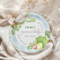 Locally grown baby Farmers market baby shower