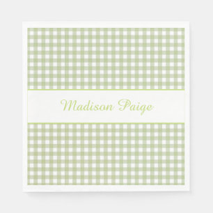 Locally Grown Baby Is On The Way Baby Shower Napkin