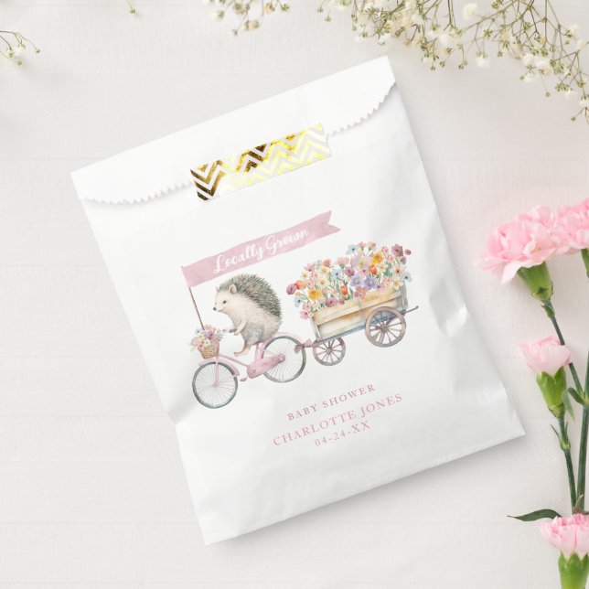 Locally Grown Baby Shower Favour Bag – Floral Hedg (Sealed)