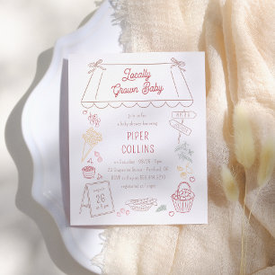 Locally Grown Farmer's Market Baby Shower Budget