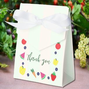 Locally Grown Farmer's Market Baby Shower Favor Box