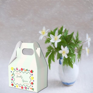 Locally Grown Farmer's Market Baby Shower Favor Box