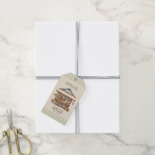 Locally Grown Farmer's Market Baby Shower  Gift Tags