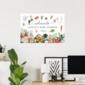 Locally Grown Farmer's Market | Baby Shower Poster (Home Office)
