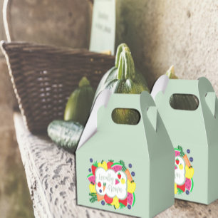 Locally Grown Farmer's Market Birthday Favor Box