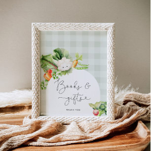 Locally grown farmers market Books and gifts Poster