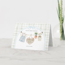 Locally Grown Farmers Market Boy Baby Shower