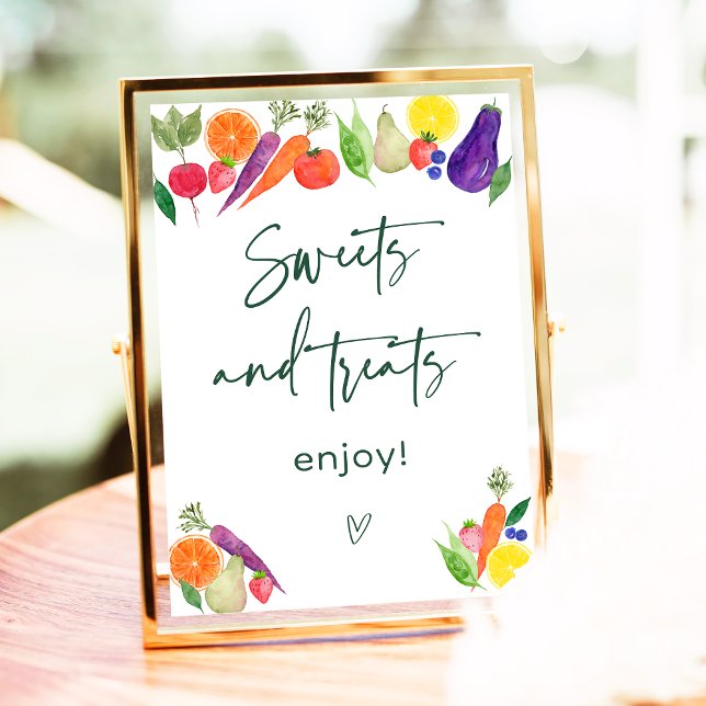 Locally Grown Farmers Market Sweet Treats Sign (Creator Uploaded)
