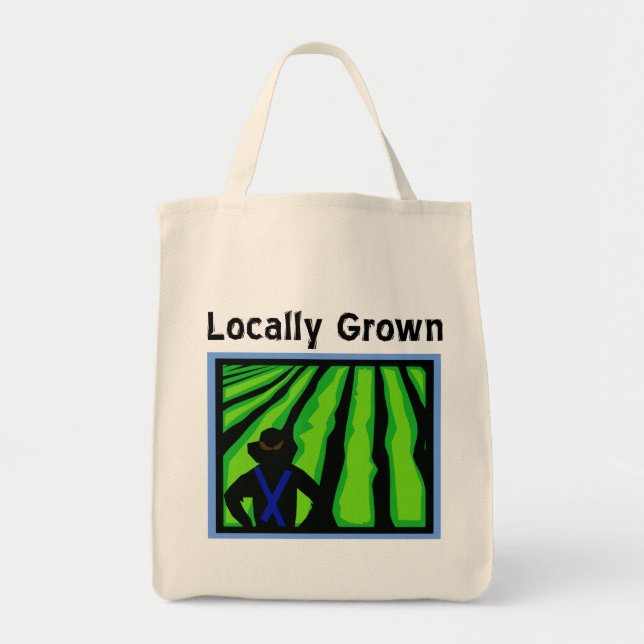 Locally Grown Tote Bag (Front)