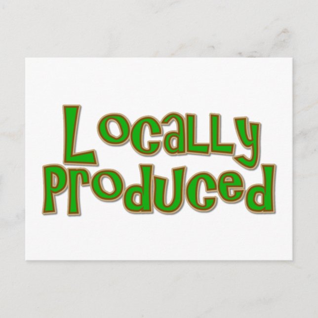 Locally Produced Postcard (Front)