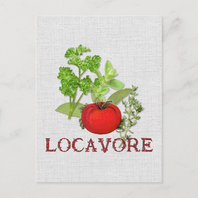 Locavore Postcard (Front)