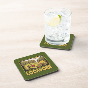 Locavore Slow Food Coaster