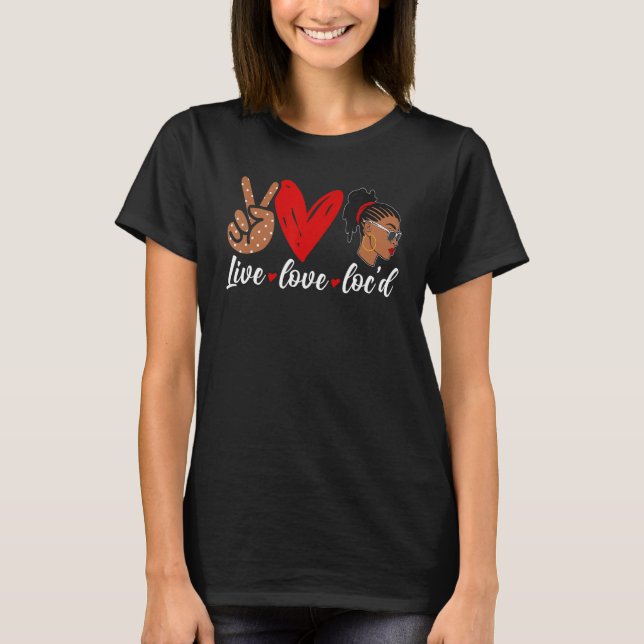 LOCD Movements Supporters Women Empowerment Africa T-Shirt (Front)