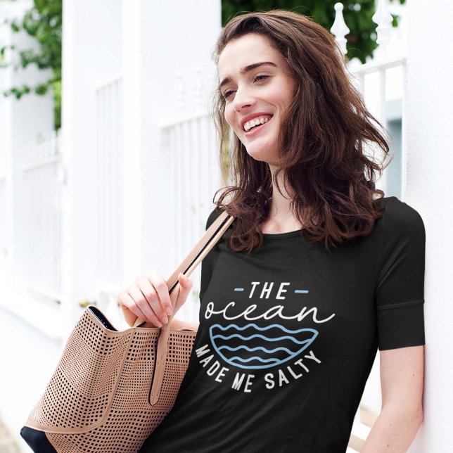 L'Océan M'A Rendu T-Shirt Salé (Créateur téléchargé)