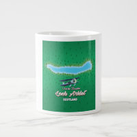 loch Arklet map Scotland vintage map