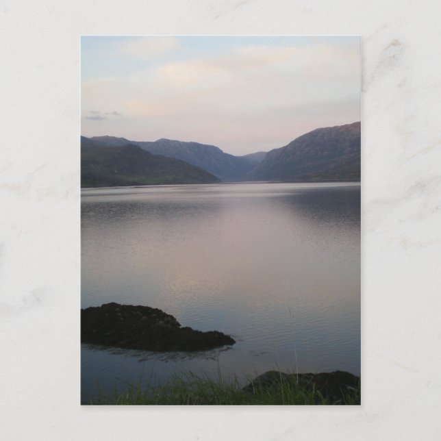 Loch Assynt, Sutherland Postcard (Front)