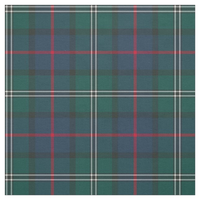 Loch Carron District Tartan Fabric (Swatch)
