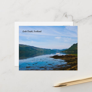 Loch Duich, Scotland Postcard