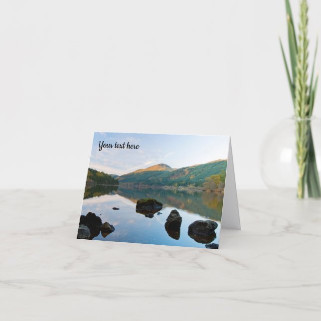 Loch Eck Greeting Card (Front)